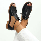 Poppy | Lace-Up Sandals
