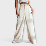 Iara | High-Waisted Wide-Leg Trousers