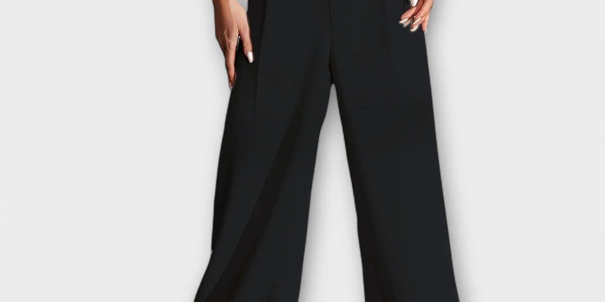Iara | High-Waisted Wide-Leg Trousers