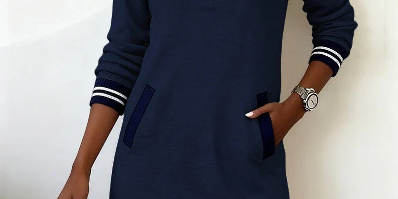 Catalina | Long Sleeve Cotton Dress