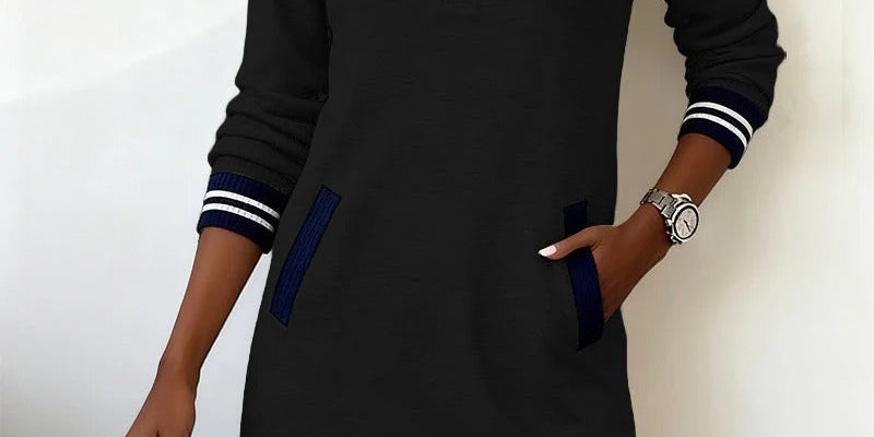 Catalina | Long Sleeve Cotton Dress
