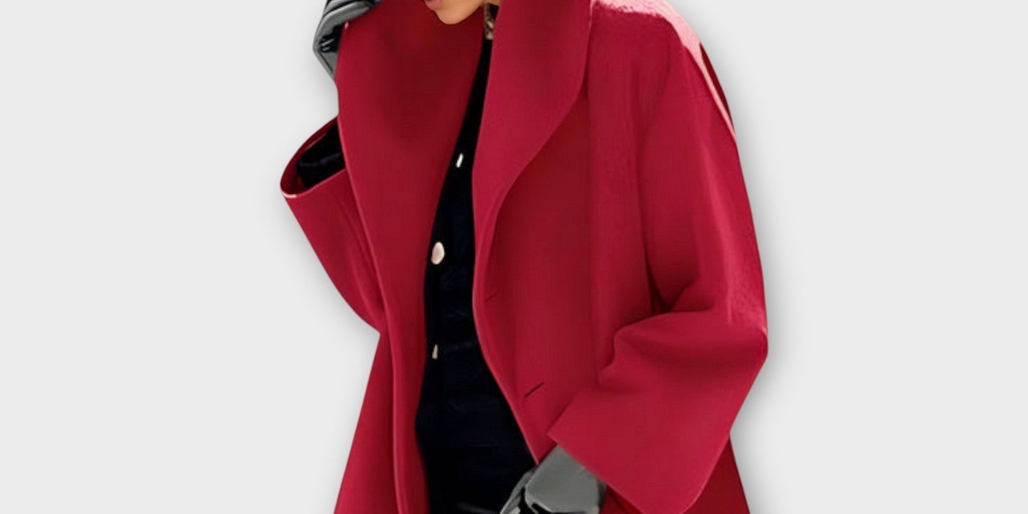 Emma - Premium Windproof Wool Coat
