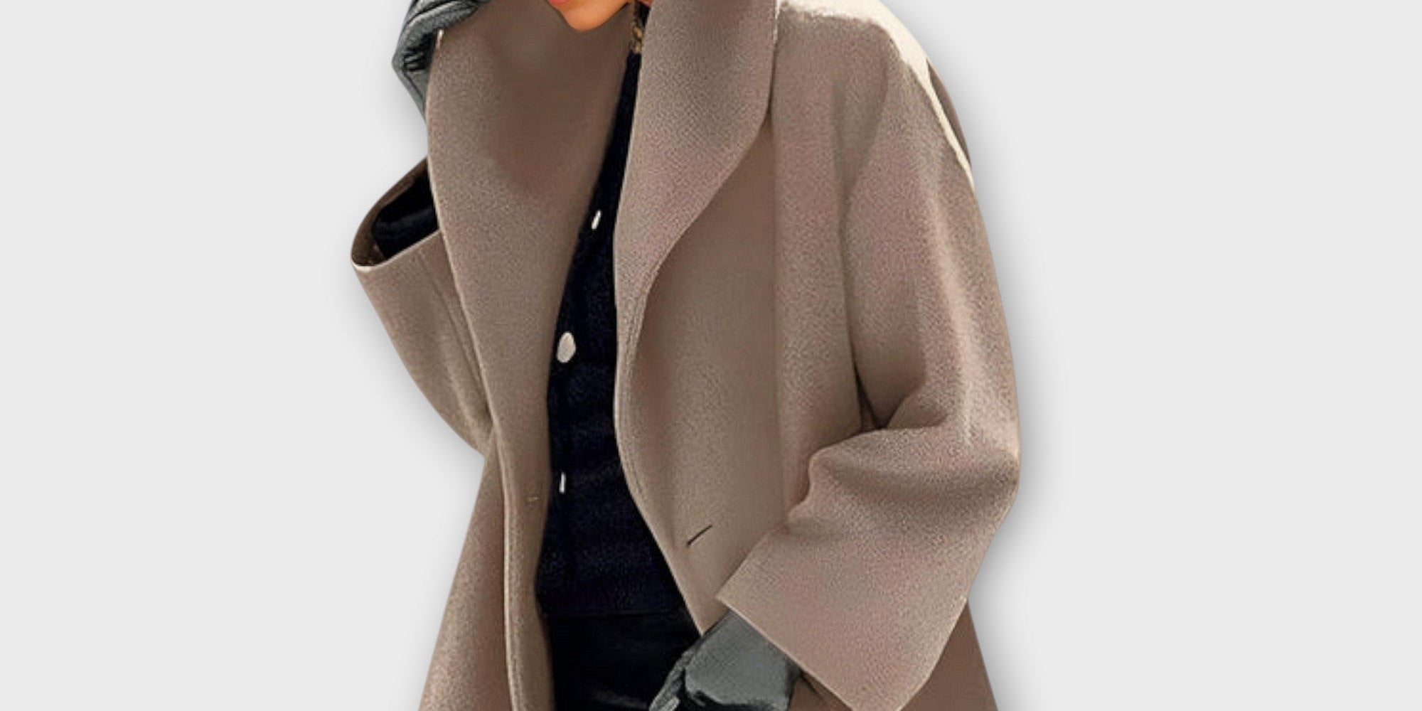 Emma - Premium Windproof Wool Coat