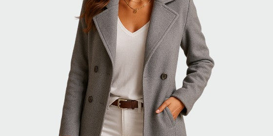 Mary – Classic wool coat