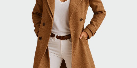 Mary – Classic wool coat