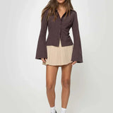 RACHEL™ - Stylish Button-Up Top