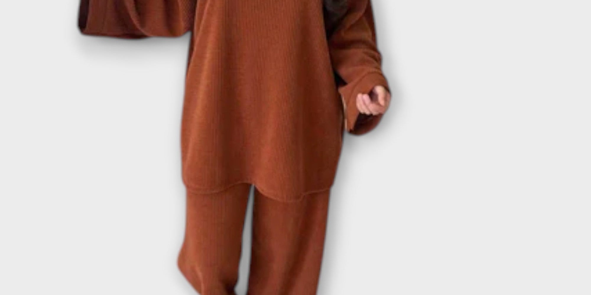 Ingrid - Plus Size Set - Ribbed Style