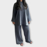 Ingrid - Plus Size Set - Ribbed Style