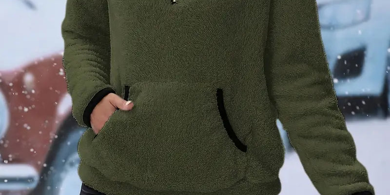 Ellis | Long Sleeve Zip-Up Sweatshirt