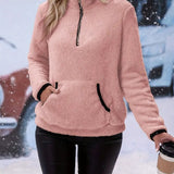 Ellis | Long Sleeve Zip-Up Sweatshirt