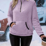 Ellis | Long Sleeve Zip-Up Sweatshirt