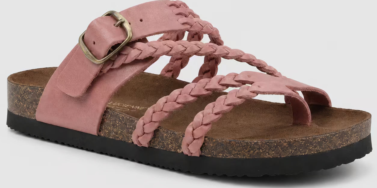 Elena | Woven Leather Sandals