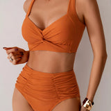 Sofia | Flattering High-Waisted Bikini