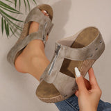 Gigi - Stylish Wedge Sandals