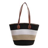 Cora™ | The Colourful Woven Straw Tote