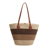 Cora™ | The Colourful Woven Straw Tote