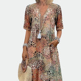 Lina | Lightweight Dress with V-Neck